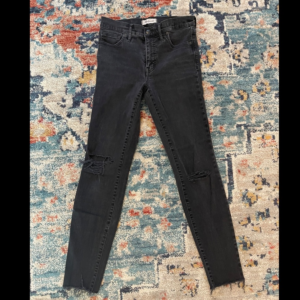 Madewell 9” high rise skinny skinny